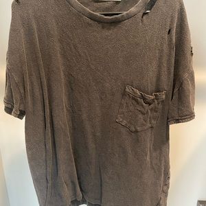 We the Free Distressed Pocket Tee